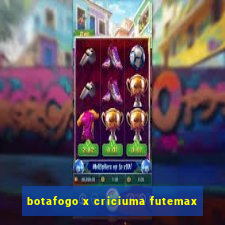 botafogo x criciuma futemax